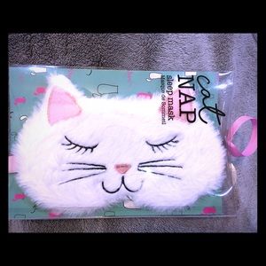 Furry ‘Cat Nap’ Sleep Mask NIB